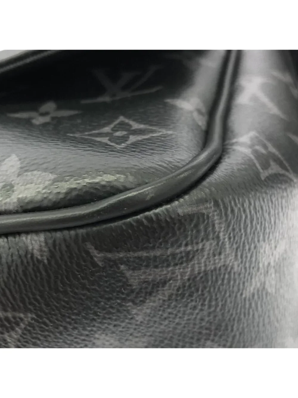 Louis Vuitton Monogram Eclipse Montsouris Messenger Shoulder Bag